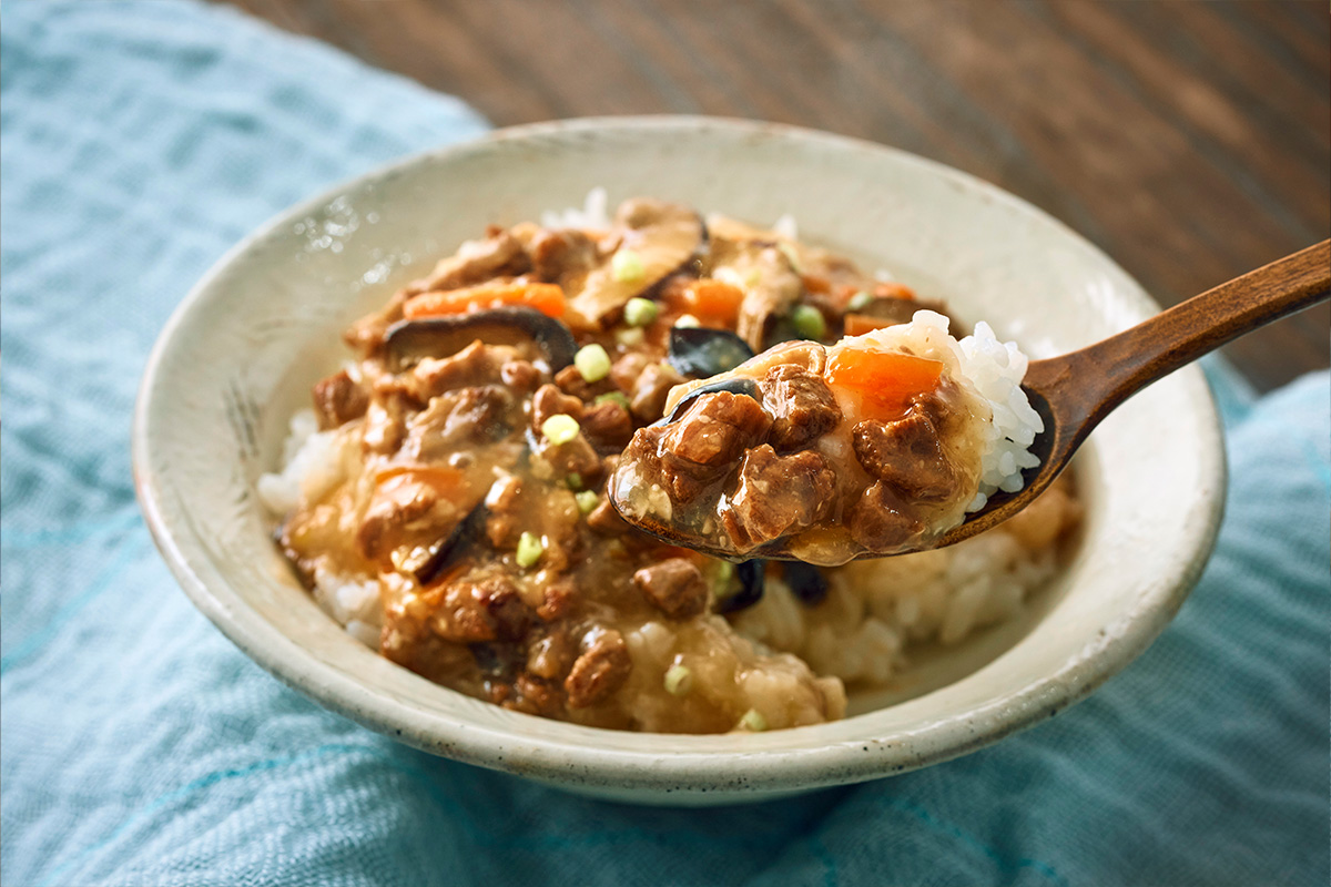 北海道オーガニックビーフの塩麹八宝菜